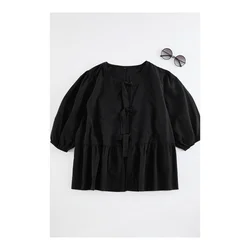 Trendyol Curve Ženska bluza Tbbaw25Af00021, Crna