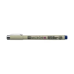 Sakura Pigma Micron 05 fineliner 0,45 mm – set 6 barv - Kraljevsko modra