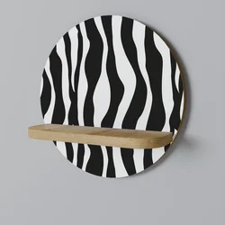 shumee Okrogla polica ZEBRA ECHOES