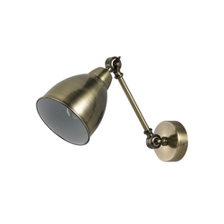 Ideal Lux - Zidna lampa 1xE27/42W/230V bronzana