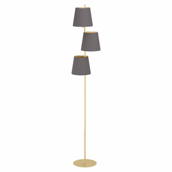 EGLO podna lampa ALMEIDA 2 3xE27 167 cm mesing kapučino 99612
