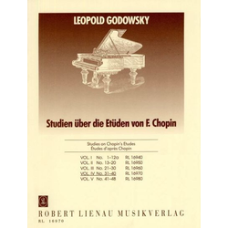 GODOWSKY/CHOPIN:STUDIES NO.31-40 VOL.4
