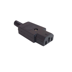 CABLETECH Vtikač za na kabel 3 PIN 250V/10A IEC320-C13 ženski, (20773221)