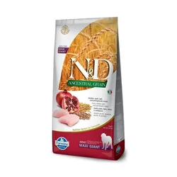 N&D AG Suva hrana za odrasle pse, Piletina i nar, Medium&maxi breed, 12kg
