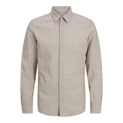 JACK & JONES Muška košulja 12268964, Bež