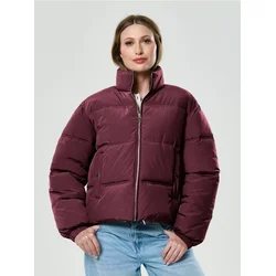 Sinsay - Puffer jakna sa izolacijom - burgundy