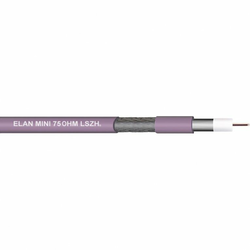 ELAN Koaksjialni kabel vanjski promjer: 4.8 RG179 75 ljubičaste boje ELAN 83591 metarski