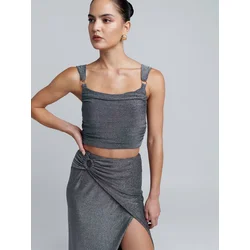 BWLDR Top MYRA temno siva