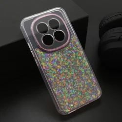 Futrola crystal glow za xiaomi redmi note 15 pro plus 5g roze ( F123917 )