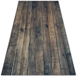 Decormat Vinil preproga Temne deske 100x150 cm