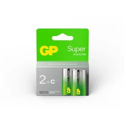 Alkalne baterije GP Super LR14 (C), 2 kosa.