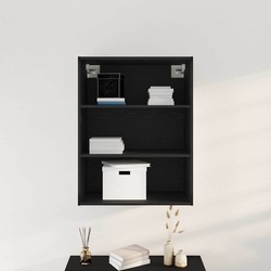 Viseci zidni kabinet Zidne Crni hrast 69,5 x 32,5 x 90 cm