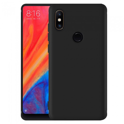 Silikonski barvni ovitek XIAOMI MI MIX 2S MATT črna