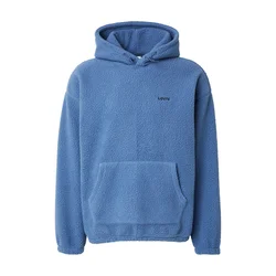 LEVIS  Majica Cozy Up Hoodie modra