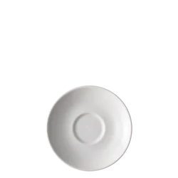 Mokka krožnik za skodelico 12 cm — Fine Dining White Frosty - 493630