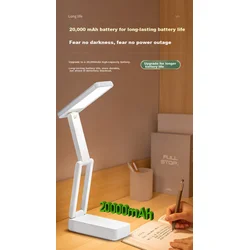 Onefire Stona lampa, 20000mAh, Bela