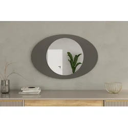 Hanah Home Ogledalo Obble, Antracit