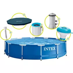 INTEX Frame Pool Rondo O 366 x 84 cm kompletan set