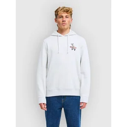 Billabong Foundation moški pulover s kapuco light grey heather