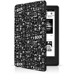 CONNECT IT etui za Amazon Kindle 2021 (11. generacija), DOODLE black