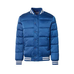 GUESS Prehodna jakna  modra / bela