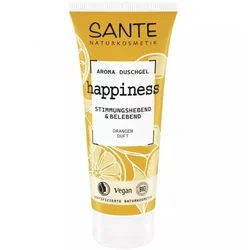 HAPPINESS AROMA gel za tuširanje, bio pomorandža 200ml