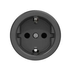 Reblig - Retro kućna utičnica bez okvira SCHUKO 230V/16A antracit