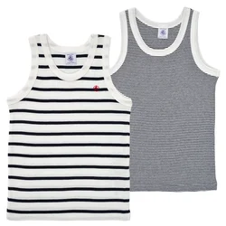 Petit Bateau Majice brez rokavov A01DS00 X2 Večbarvna