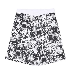 Cropp - Šorts s printom preko cele površine - white