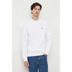 Pulover Lacoste moška, bela barva