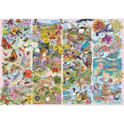 Gibsons - Puzzle Radovedna bitja - 500 kosov
