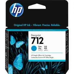 HP 3ED67A Cyan No. 712 sup ink ( 0001209372 )