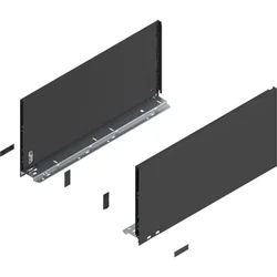 770F5002S STRANICA LEGRABOX (L+D) karbon črna, mat