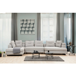 ATELIER DEL SOFA Ugaona garnitura Padova Corner 2 Left Light Grey
