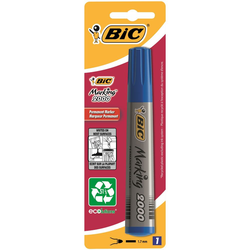 BIC ECO 2000 PERMANENT MARKER BLUE BL1