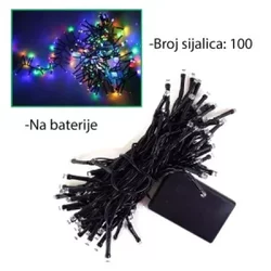 Novogodišnje sijalice 10m na baterije ( 382319 )