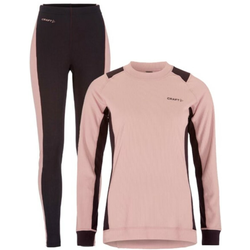 Craft CORE DRY BASELAYER SET W, donji veš žensko set, roza 1909706