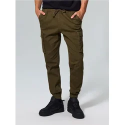 Sinsay - Cargo jogger pantalone - khaki