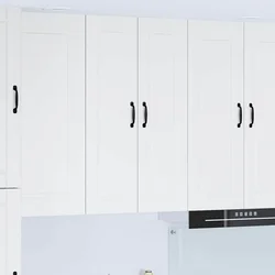vidaXL Stenska kuhinjska omarica Bela 60 x 31 x 100 cm Konstruiran les