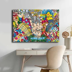 Wallity Slika na platnu 70x100cm