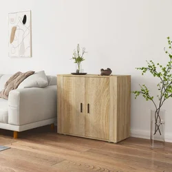 Komoda boja hrasta sonome 80 x 33 x 70 cm od konstruiranog drva