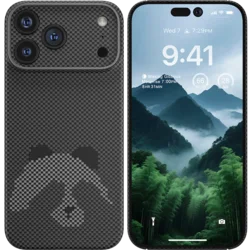 Memumi Maska za mobilni telefon Iphone 17 Pro, Tamnosiva