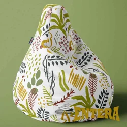 Veliki LazyBag lea listovi u jesenjim listovima ( 155 )