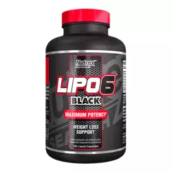 Lipo 6 Black 120 kaps - Nutrex bez okusa