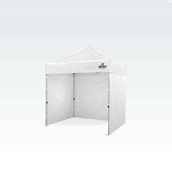Potiskani promocijski šotori 2x2m - plus 3 stene - Bela