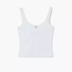 Cropp - Top na bretele - white