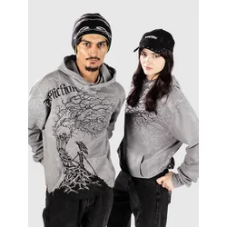 Affliction Creeper Hoodie grey wash