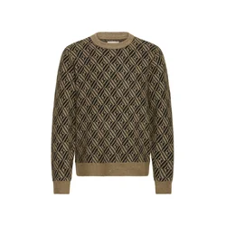 BLEND Pulover BHBRONO brokat/črna