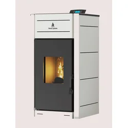 MARELI Kamin na pelet UNO 18 (2kW + 16kW) bela