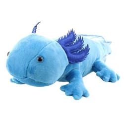 Uni-Toys Plišasti aksolotl modri 30 cm Okolju prijazen